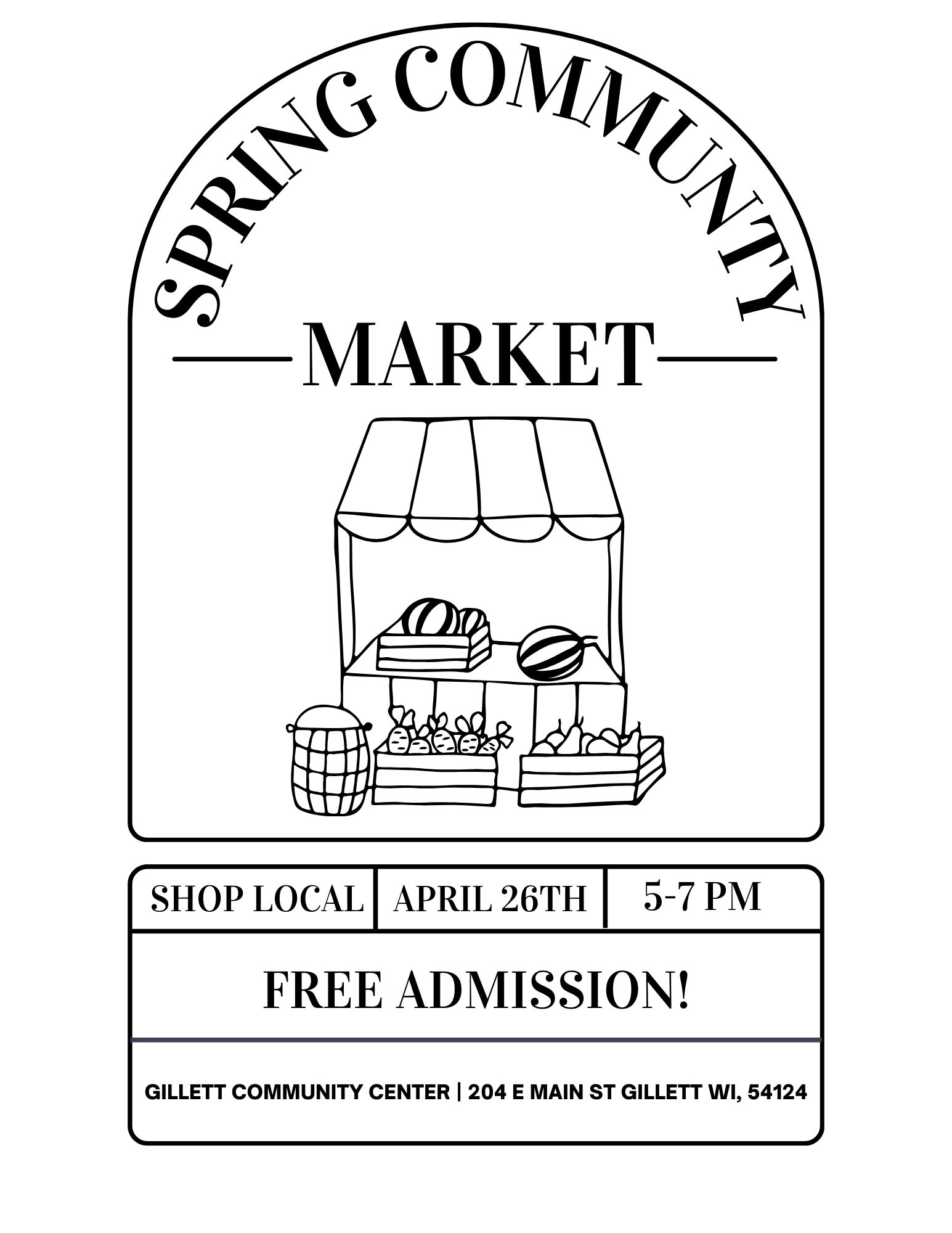 Spring Community Market